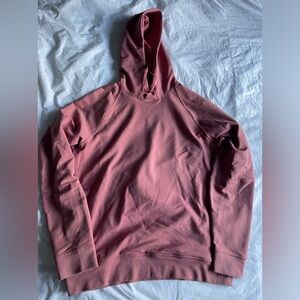 Men’s pink lululemon hoodie